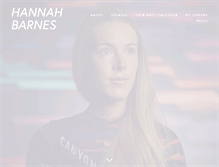 Tablet Screenshot of hannahbarnes.com